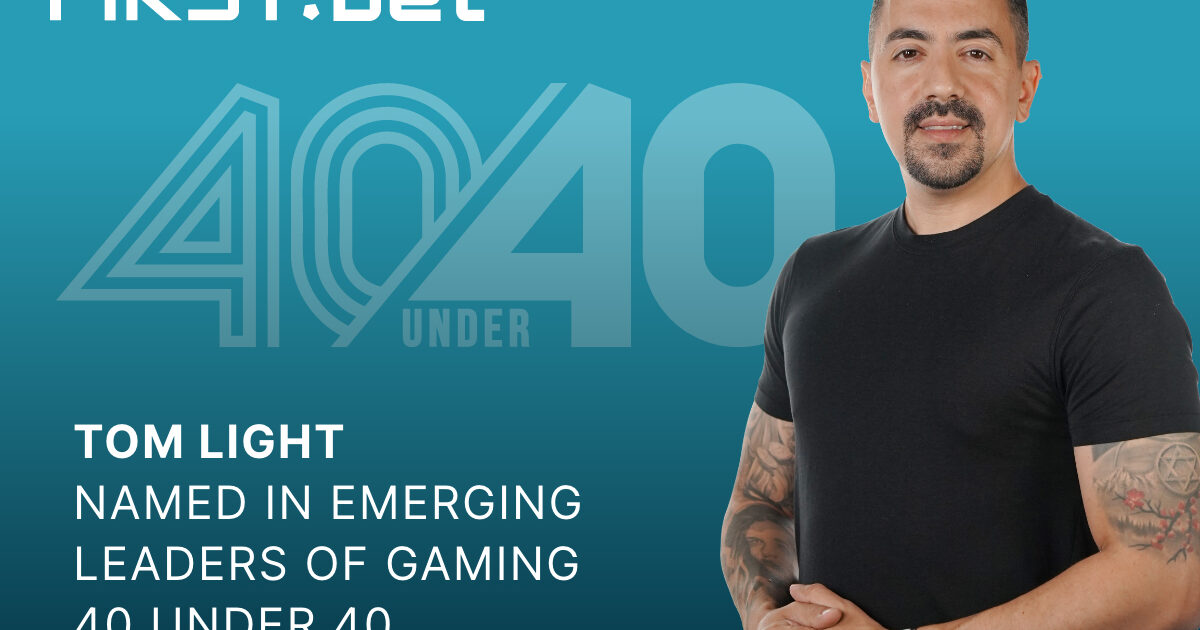 FIRST.bet创始人Tom Light入选2026年40 Under 40博彩新锐榜