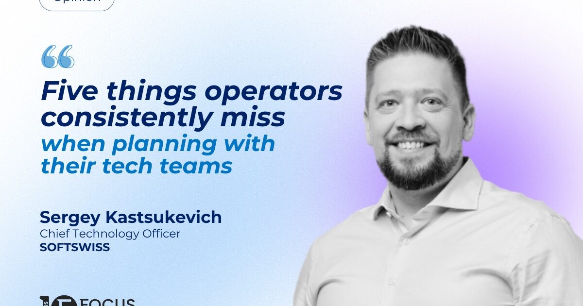 SOFTSWISS首席技术官谢尔盖·卡斯楚克维奇