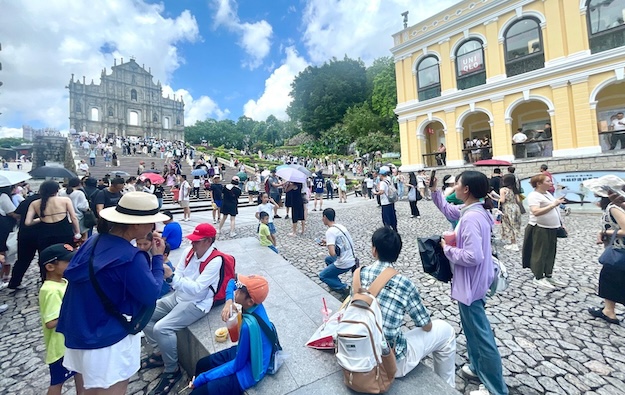 澳门入境游客