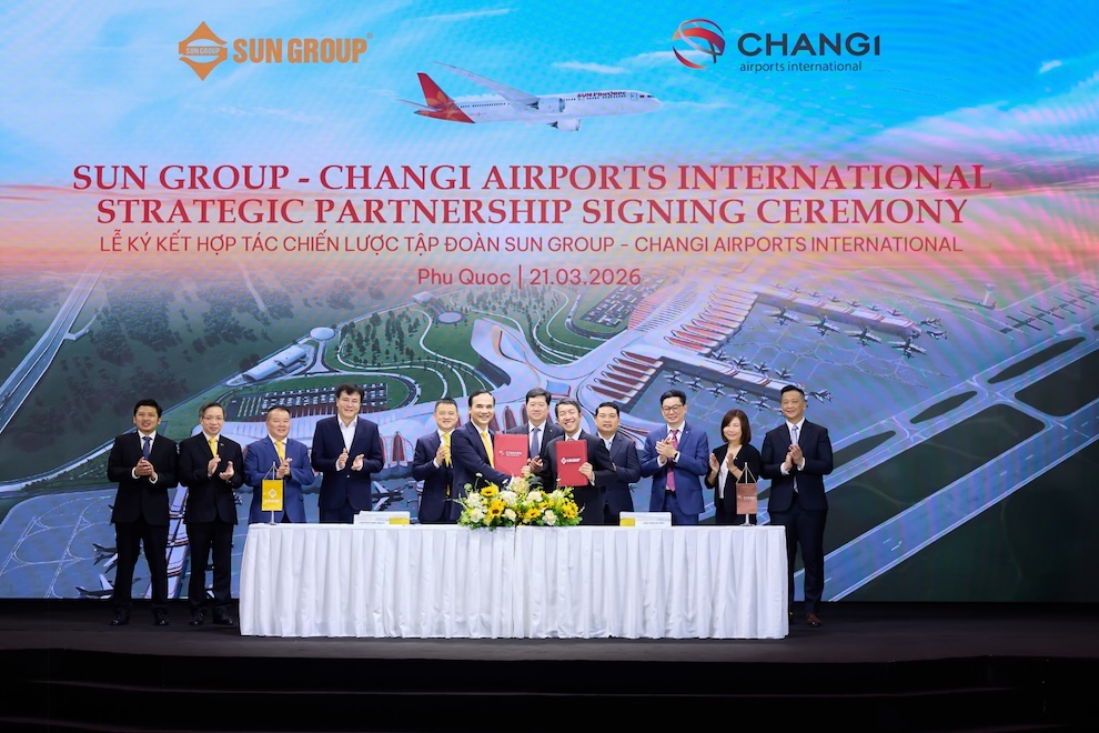 Sun Group 与 Changi 签约